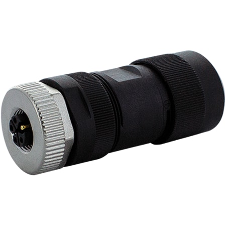 Murrelektronik M12 female 0 Degree L-coded field-wireable, 5-pol. max. 2.5mm 7000-P4611-0000000